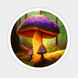 Fungi Tales (1) - Fairy Magic Mushrooms Magnet